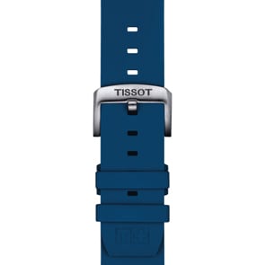Tissot Silikonarmband blau 22 mm