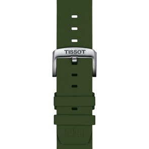 Tissot Silikonarmband khaki 22 mm