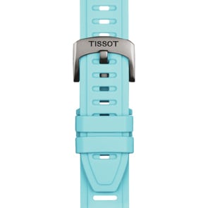 Tissot XS Silikonarmband hellblau 21 mm