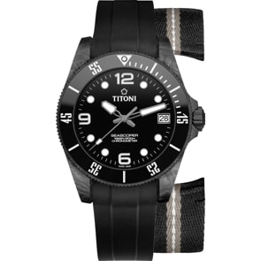 Titoni Seascoper 600 CarbonTech Manufacture Chronometer
