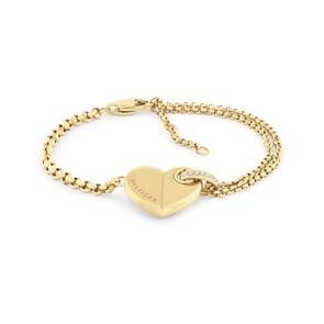 Tommy Hilfiger Armband Bold Hearts Goldig
