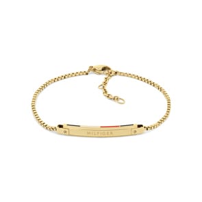 Tommy Hilfiger Armband Linear Goldig