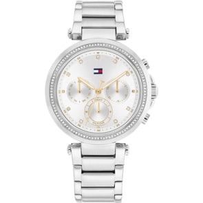 Tommy Hilfiger Emily Day-Date Silbrig