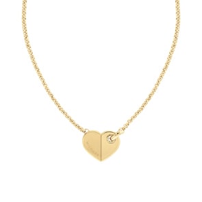 Tommy Hilfiger Halskette Bold Hearts Goldig 