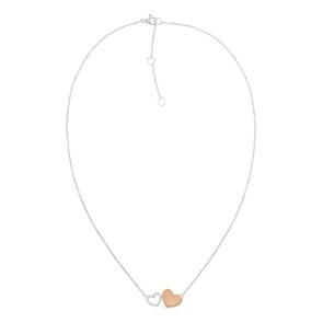 Tommy Hilfiger Collier Enamel Hearts Bicolore