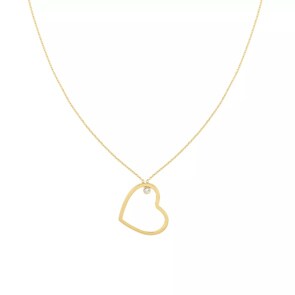 Tommy Hilfiger Collier Minimal Hearts Doré