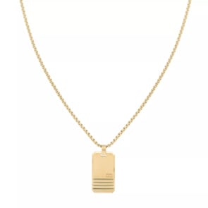 Tommy Hilfiger Collier avec Pendentif Doré
