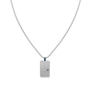 Tommy Hilfiger Collier avec Pendentif Argenté