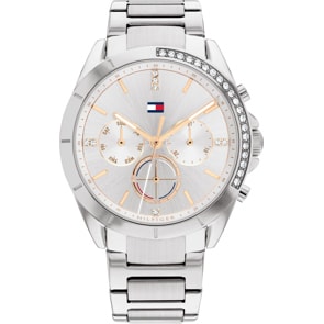 Tommy Hilfiger Kennedy Day Date Argenté