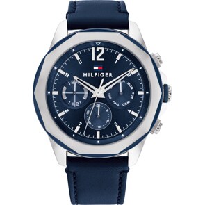 Tommy Hilfiger Lars Day Date Bleu / Argenté