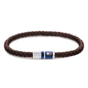 Tommy Hilfiger Bracelet en Cuir Marron