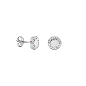 Tommy Hilfiger Ohrstecker Mini Crystals Silbrig