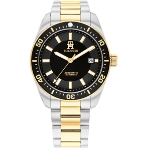 Tommy Hilfiger TH85 Automatic Date Bicolor / Schwarz