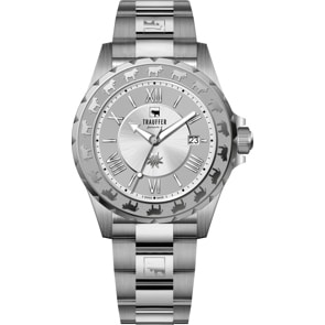 Trauffer Herren Silbrig / Edelstahl