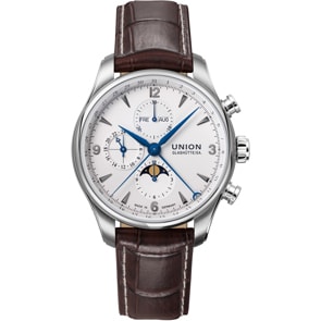 Union Glashütte Belisar Chronographe Phases de Lune - Version Anglaise