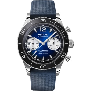 Union Glashütte Noramis Chronograph Sport Automatik Blau