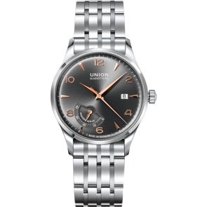 Union Glashütte Noramis Gangreserve Automatik Grau / Edelstahl