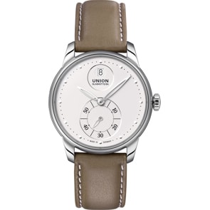 Union Glashütte Seris Kleine Sekunde Automatik Weiss / Leder