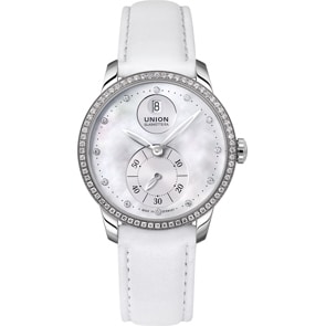 Union Glashütte Seris Kleine Sekunde Automatik mit Diamanten / Leder