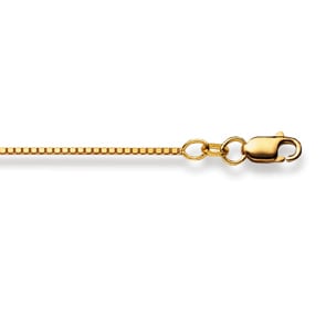 Venezianerkette diamantiert 750/18 K Gelbgold 1,1mm