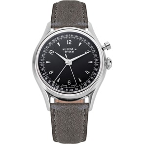 Vulcain Cricket Tradition 36mm Black Steel Caseback