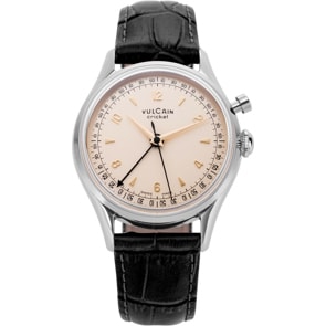 Vulcain Cricket Tradition 36mm Eggshell Steel Caseback
