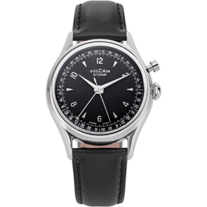 Vulcain Cricket Tradition 39mm Black Steel Caseback