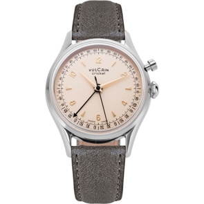 Vulcain Cricket Tradition 39mm Eggshell Sapphire Caseback