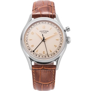 Vulcain Cricket Tradition 39mm Eggshell Sapphire Caseback