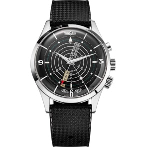 Vulcain Nautical Heritage Cricket Black & White Plexi 42mm