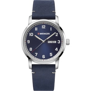 Wenger Attitude Day Date Blau Ø 42mm