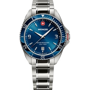 Wenger Executive Blau / Silbrig Ø 40mm
