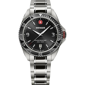 Wenger Executive Schwarz / Silbrig Ø 40mm