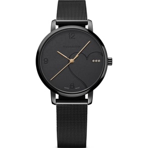Wenger Metropolitan Donnissima Schwarz Ø 38mm