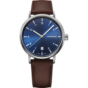 Wenger Urban Classic Braun / Blau Ø 40mm