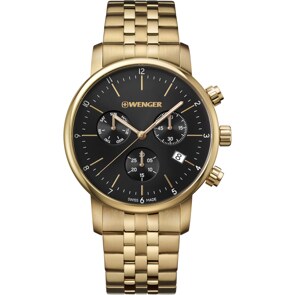 Wenger Urban Classic Chrono Goldig Ø 44mm