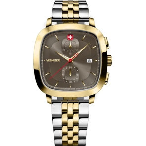 Wenger Vintage Classic Chrono Ø 39.5mm Bicolor / Braun