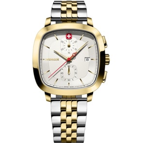 Wenger Vintage Classic Chrono Ø 39.5mm Bicolor / Silbrig