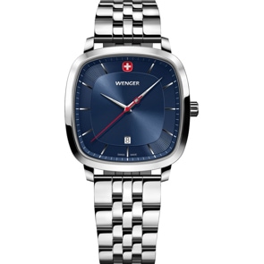 Wenger Vintage Classic Ø 37mm Silbrig / Blau