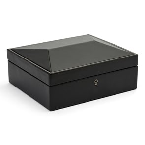 Wolf 1834 British Racing 8 Piece Watch Box Black