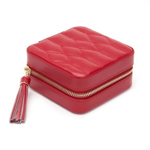 Wolf 1834 Caroline Zip Travel Case Red