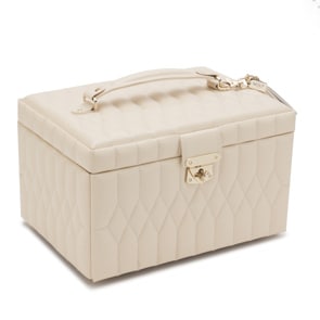 Wolf 1834 Caroline Medium Jewellery Case Ivory