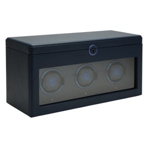 Wolf 1834 Earth Triple Watch Winder Blue