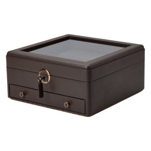 Wolf 1834 Earth Watch Stand Box Coffee