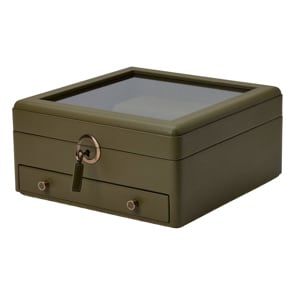 Wolf 1834 Earth Watch Stand Box Olive