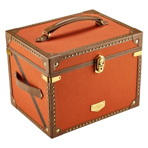 Wolf 1834 Ida Trunk Jewellery Box Orange