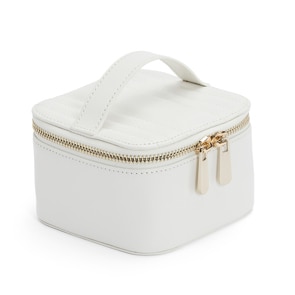 Wolf 1834 Maria Zip Jewellery Cube White