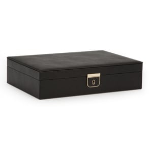 Wolf 1834 Palermo Medium Jewellery Box Black Anthracite
