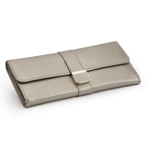 Wolf 1834 Palermo Jewellery Roll Pewter
