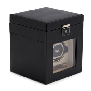 Wolf 1834 Palermo Remontoir avec Rangement Noir Anthracite